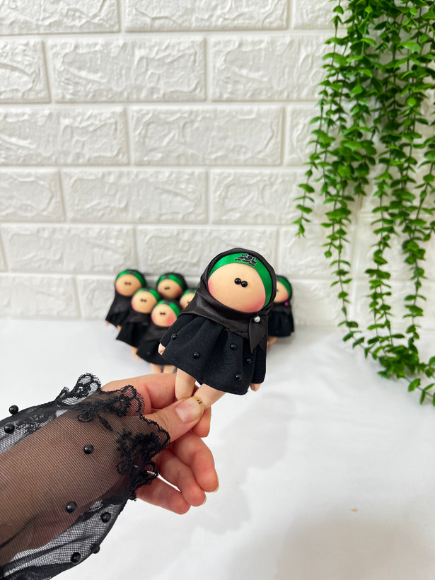 عروسک یارقیه مشکی