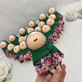 عروسک نذری حضرت رقیه 15cmپک20عددی
