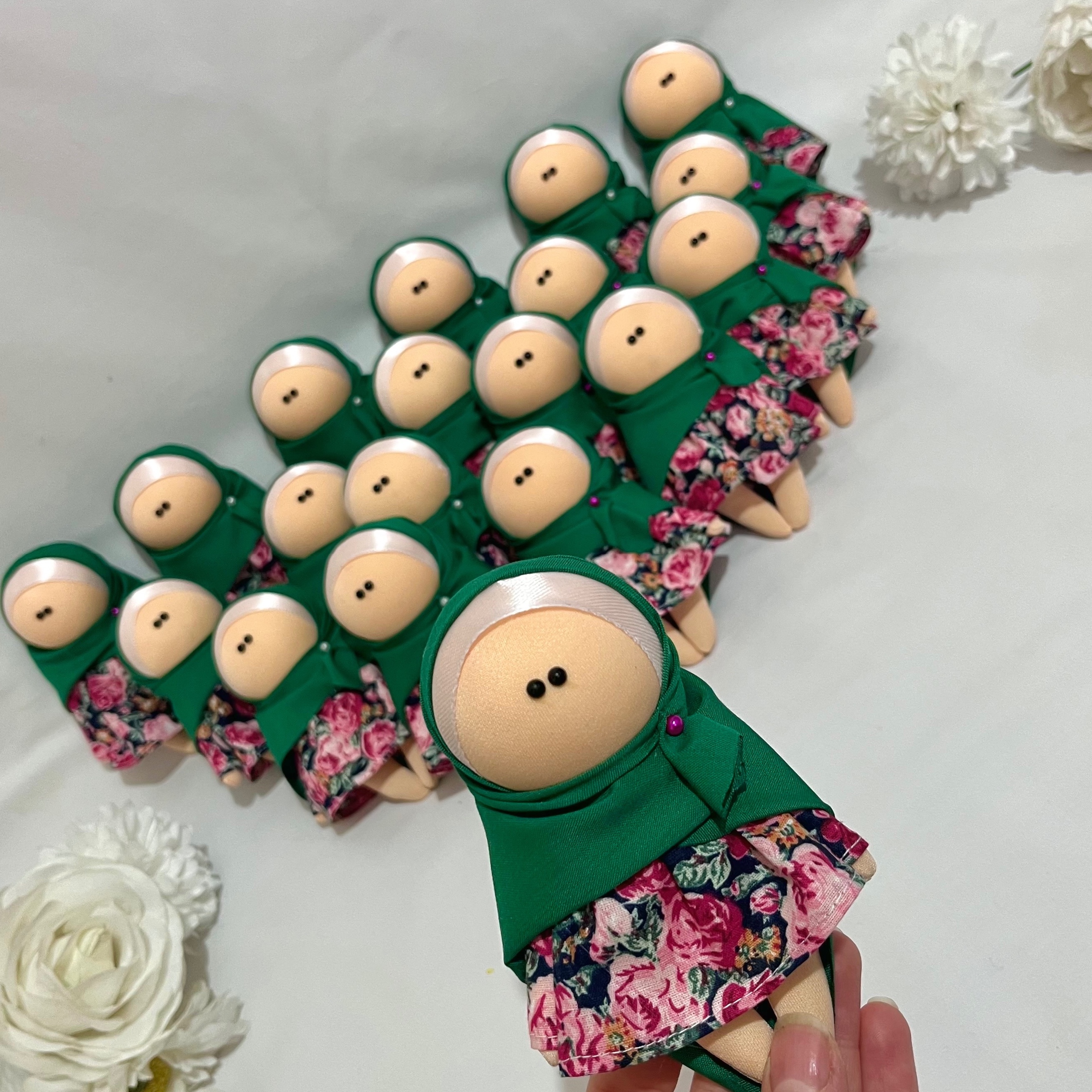 عروسک نذری حضرت رقیه 15cmپک20عددی
